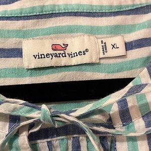 VINEYARD VINES size -XL- linen cotton summer top